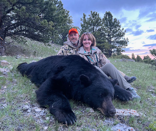 guided bear hunts wyoming bighorn mountains